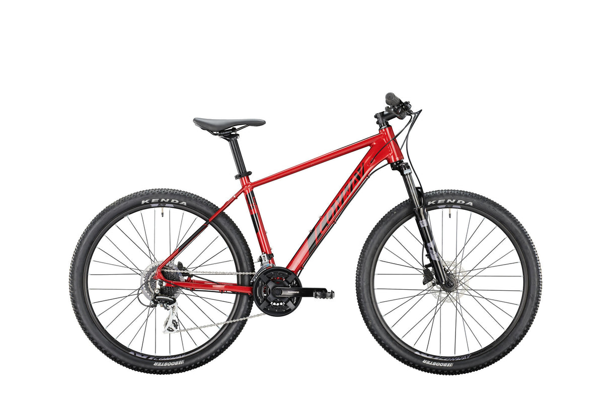 Conway MTB-Hardtail MS 4.7 Mod. 24 Fahrrad conw.ms 4,7 27,5 46 Hardtail 24sp rot schwarz