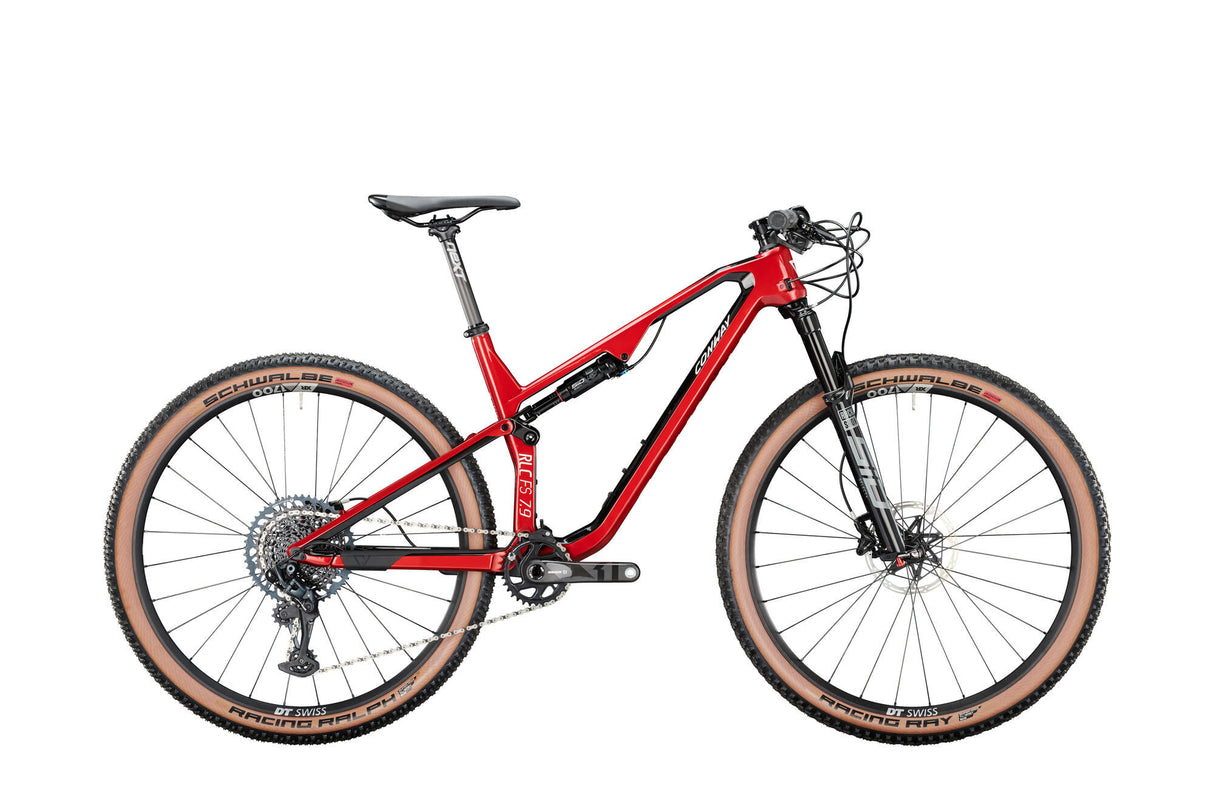 Conway MTB Vollfederung RLC FS 7.9 Mod. 22 Fahrrad con.rlc fs 7,9 29 43 vollgefedert 12sp rot weiß