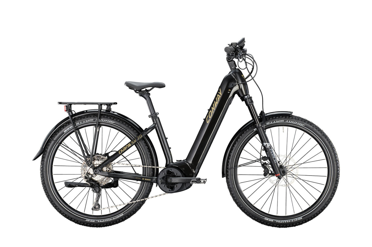 Conway elektrisches SUV Cairon SUV 7.0 Mod. 24 E-Bike conw.cairon SUV 7.0 27,5 54 Wave 11-Gang BL Gold