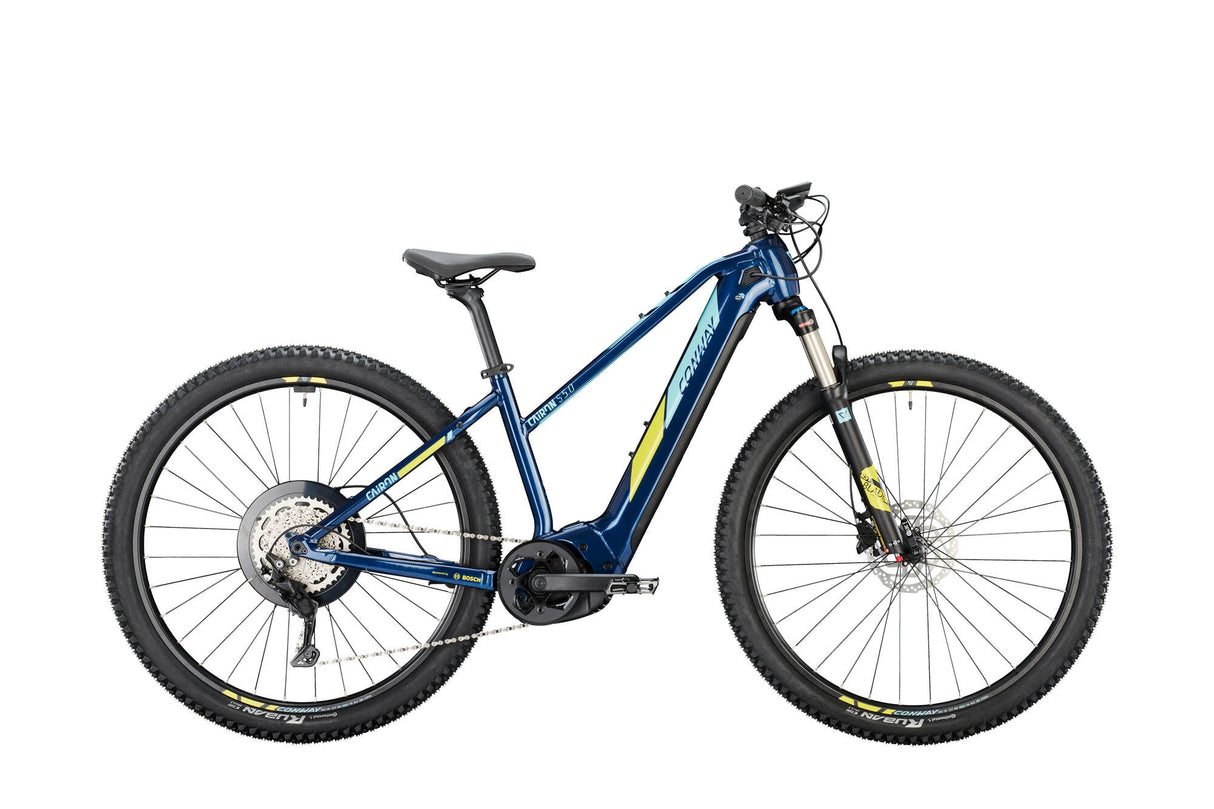 Conway Elektro-MTB-Hardtail Cairon S 5.0 Mod. 24 E-Bike Conw.Cairon S 5.0 29 45 Pedal. 9sp blau blau