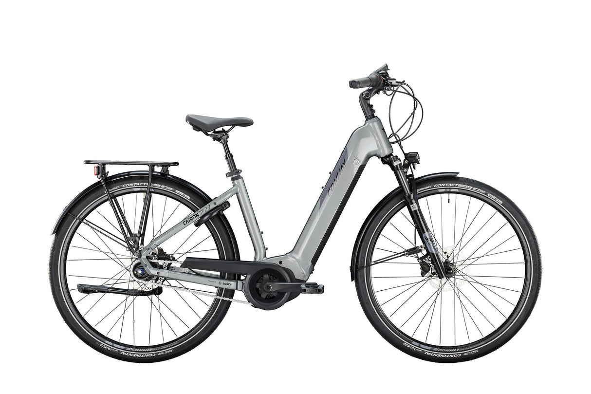Conway Elektro-Trekkingrad Cairon TF 2.7 625 mod. 24 ebike conw.cairon tf 2,7 625 28 42 wave 7sp grau
