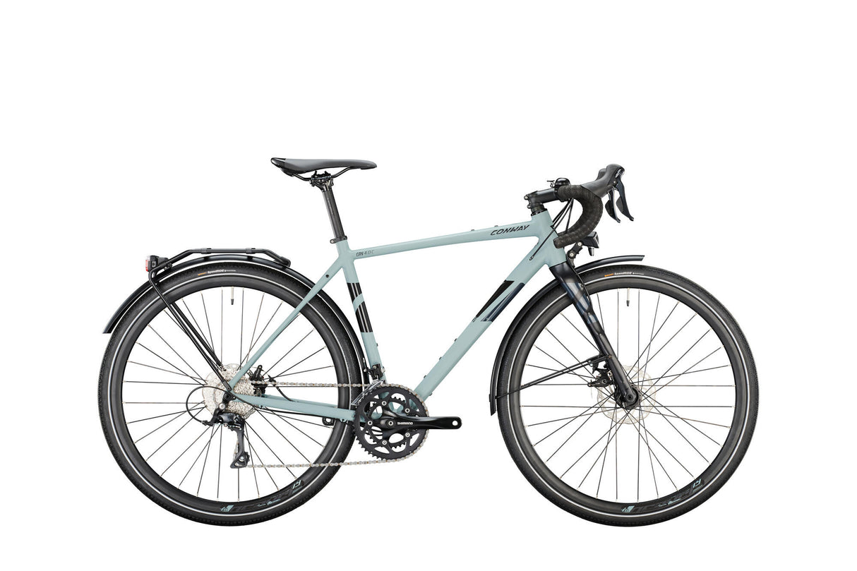 Conway Gravel GRV 4.0 C Mod. 24 Fahrrad conw.grv 4.0 c 28 51 Durchm. 18fach grau schwarz