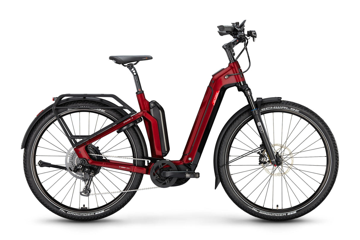 Victoria Electric Urban Bike Utilyon 4 (#1) E-Bike Vict. Utilyon 4 29 52 10sp blau