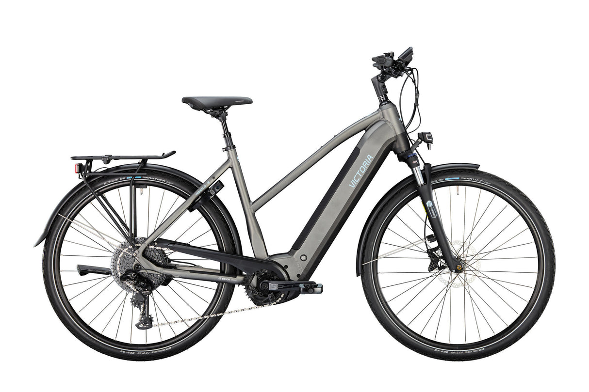 Victoria Elektro-Trekkingrad Tresalo 16 (#1) E-Bike Vict. Tresalo 16 28 53 11sp trap.bat schwarz