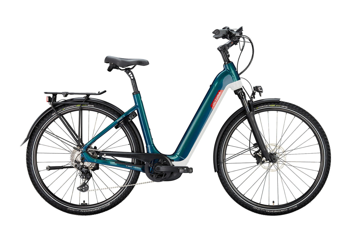 Victoria Elektro-Trekkingrad Manoc 4 Mod. 24 E-Bike Vict.Manoc 4 28 58 Wave 10SP Flip-Flop-Kappe.