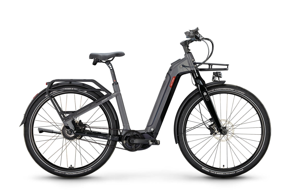 Victoria Electric Urban Bike Utilyon 1 (#1) E-Bike Vict. Utilyon 1 29 48 5SP CB Wave Grey