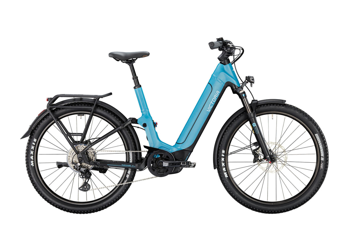 Victoria Elektro-Vollfederung Trail 4 (#1) E-Bike Vict.Parcours 4 28 51 10 SP Wave Blue