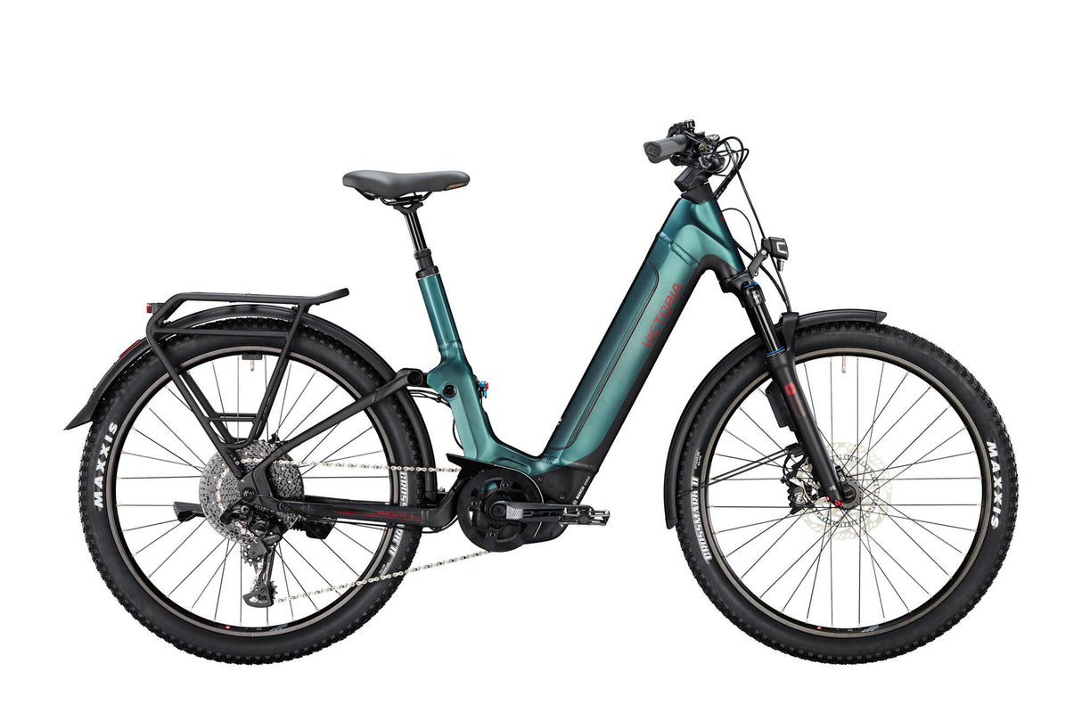 Victoria Elektro-Vollfederung Trail 6 (#1) E-Bike Vict. Kurs 6 28 51 11sp Welle schwarz