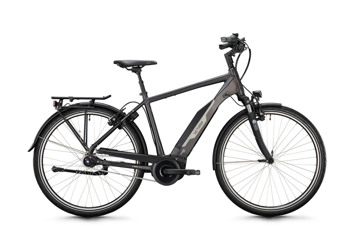 Victoria Elektro-Trekkingrad Tresalo 5 (#1) E-Bike Vict. Tresalo 5 28 48 7sp grau