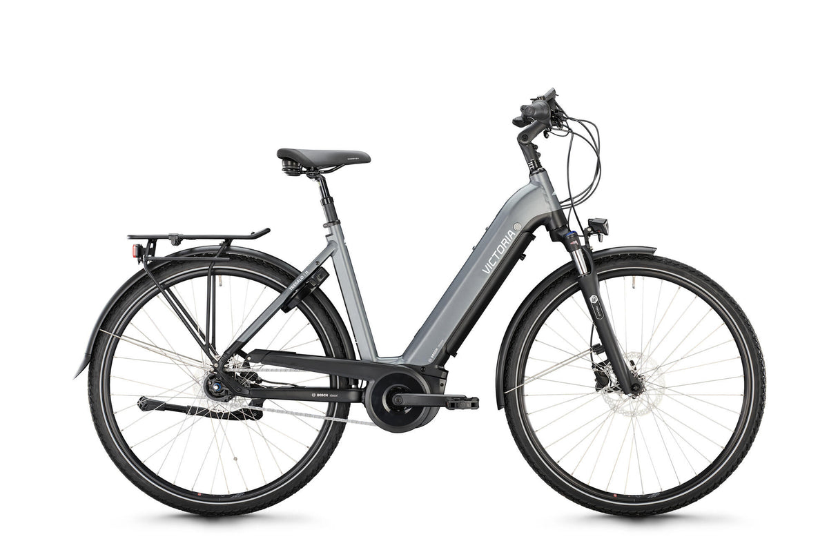 Victoria Elektro-Trekkingrad Tresalo 11 (#1) E-Bike Vict. Tresalo 11 28 46 7sp Wellengrau