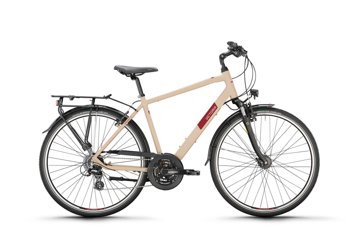 Victoria Trekkingrad Treqana 2 Mod. 24 Fahrrad vict.treqana 2 28 51 Durchm. 24 Stück graubeige