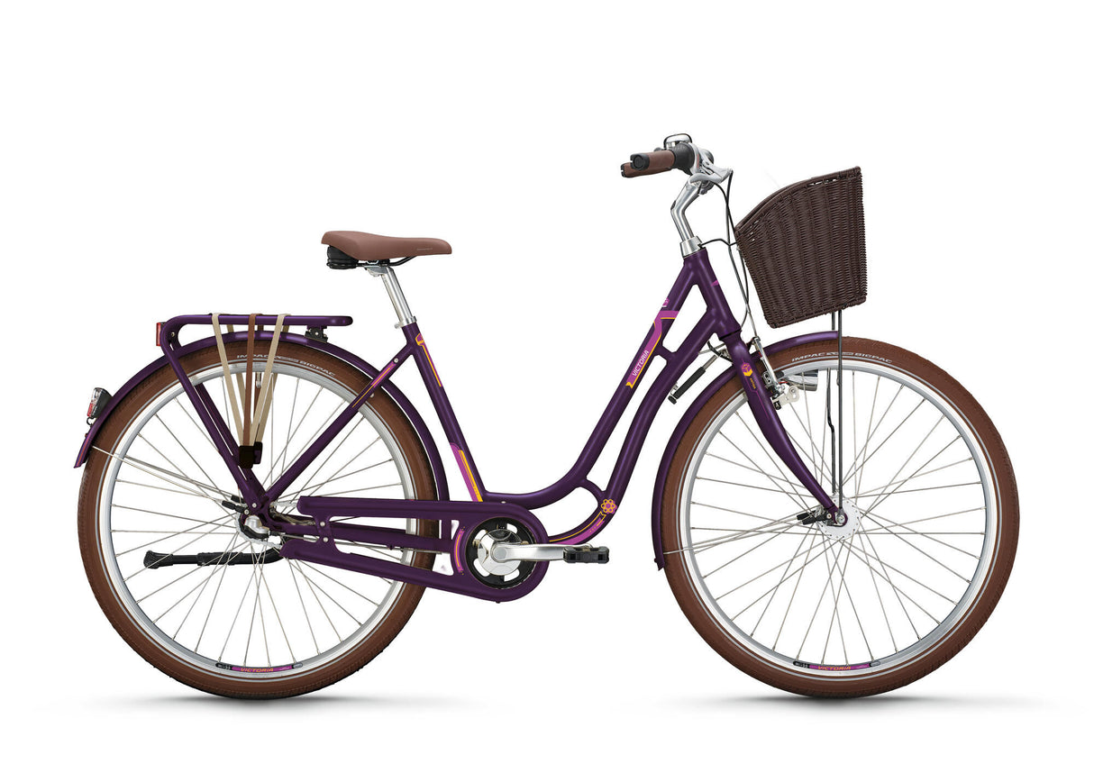 Victoria Citybike Antiqa 5 Mod. 24 Fahrrad vict.antiqa 5 28 45 nost.7sp dunkelviolett