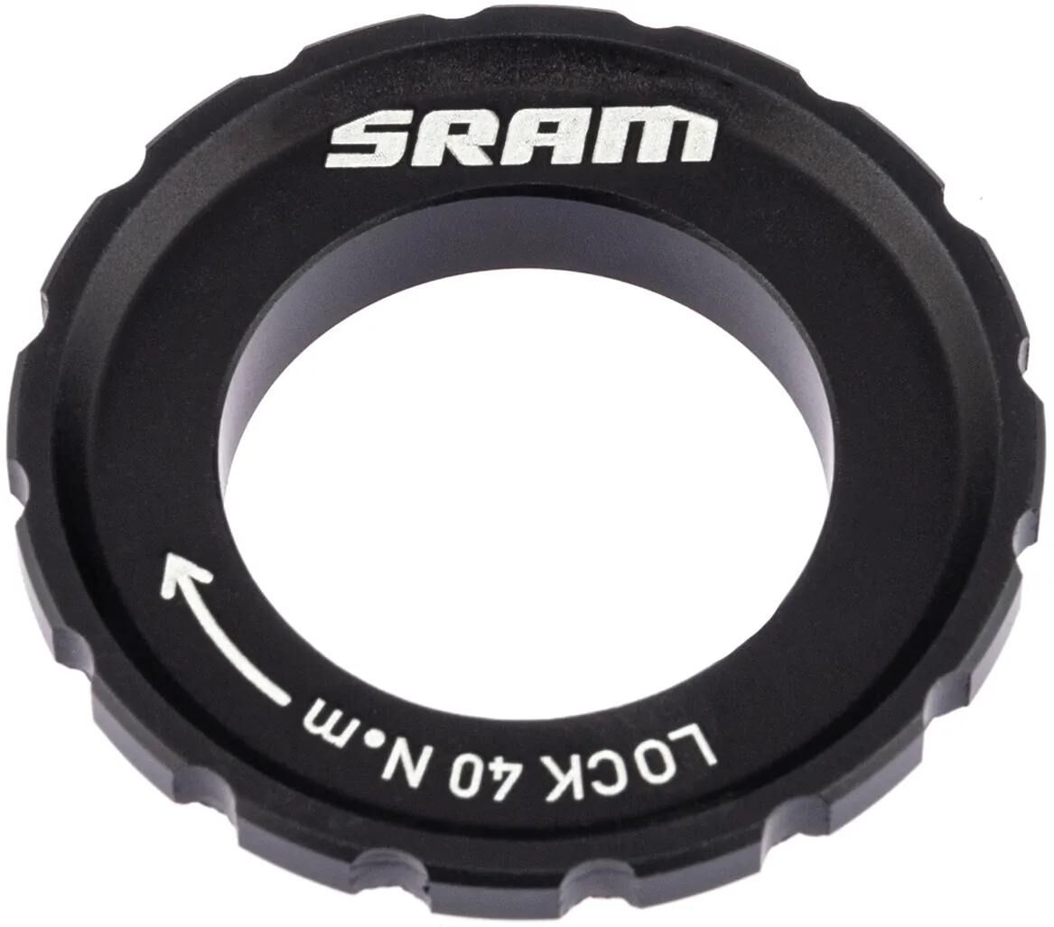 Sram-Verschlussring-Verschlussring, schwarze Center-Lock-Bremsscheiben