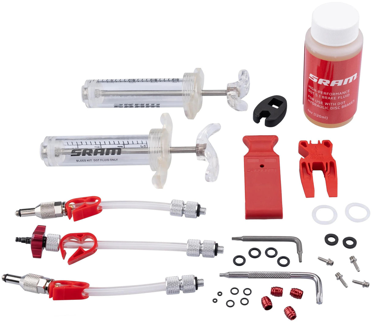Sram Entlüftungsset, professionelles Entlüftungsset von Profis. mit Punkt 5.1 120ml