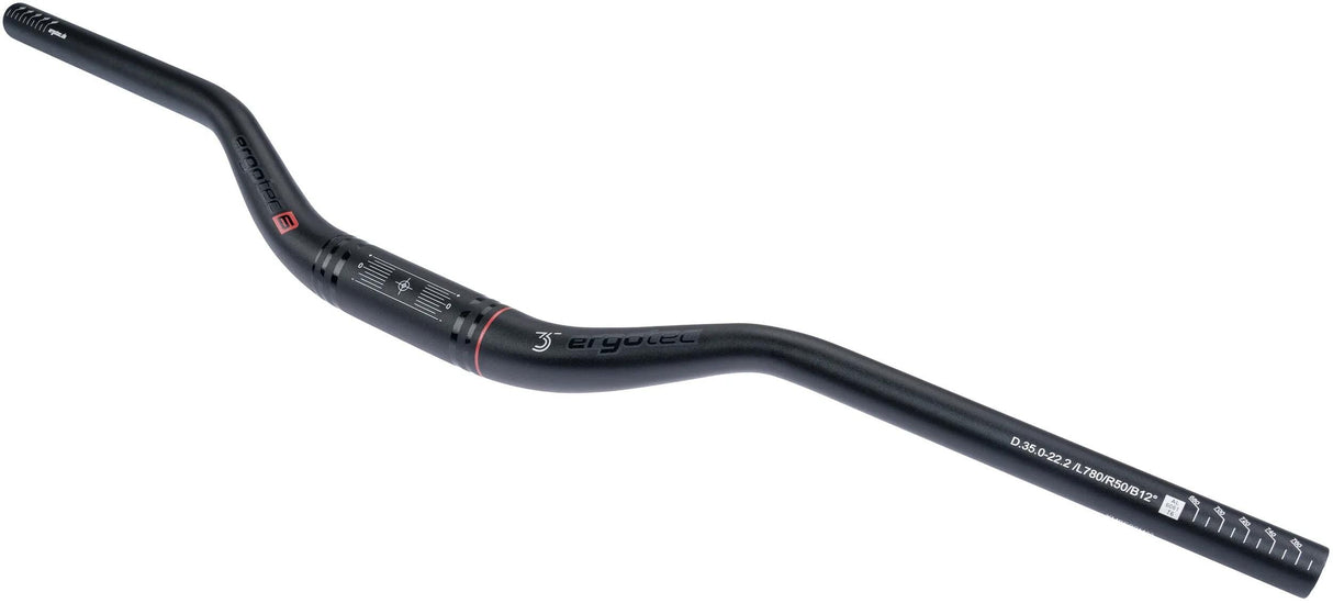 Senden Sie Ergotec Riser Bar Ø35.0x780 - Schwarz