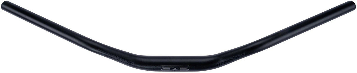 Ergotec-Lenker 50 Comfort ø31,8 mm 50 mm Rise – schwarz sandgestrahlt