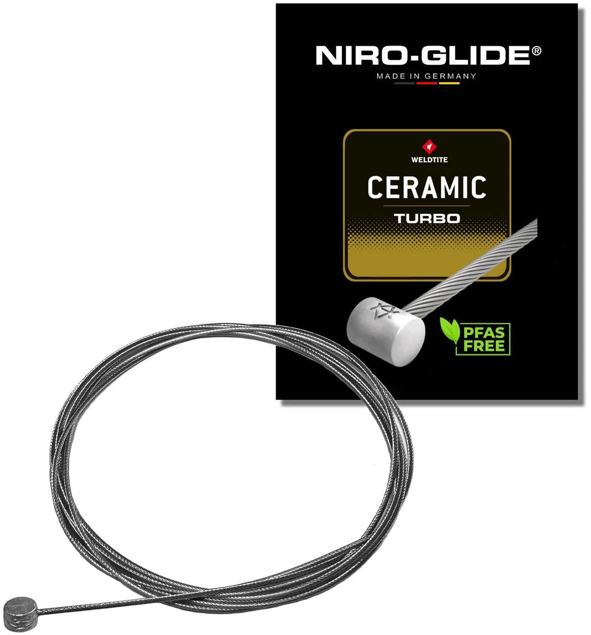 Niro-Glide Bremsinnenzug Turbo Niro Glide Keramikbremsen Rollennippel 3000 mm