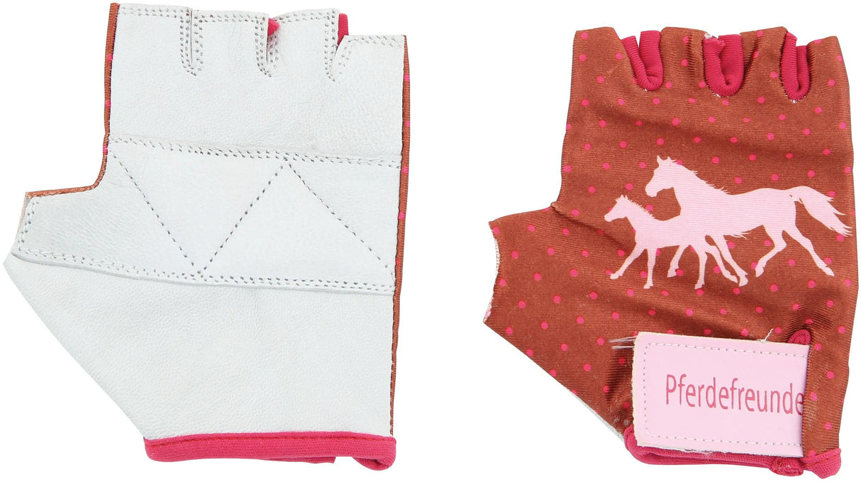 Bike Fashion Kinderhandschuh Horse Friends Kinderhandschuhe Horsesfriends Größe 5