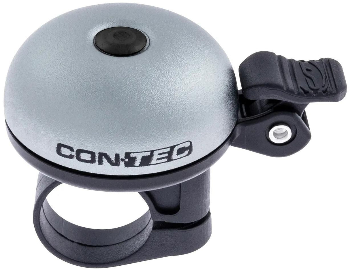 Contec Fahrradklingel tarte-a-bing ct Glocke tarte-a-bing grau, 22,2 mm