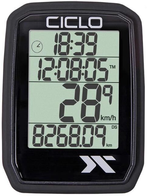 Ciclosport Fahrradcomputer Protos 205 Fahrradcomputer Protos 205 Schwarz
