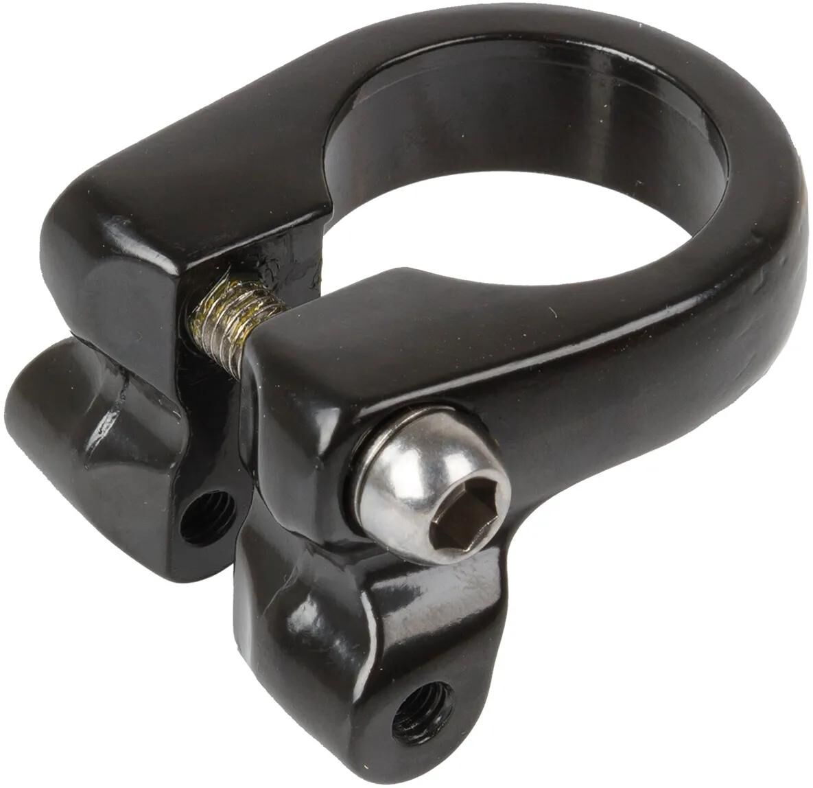 M-Wellen-Sattelstiftklemme M6 Inen 34,9 mm schwarz mit zusätzlichen Montagepunkt
