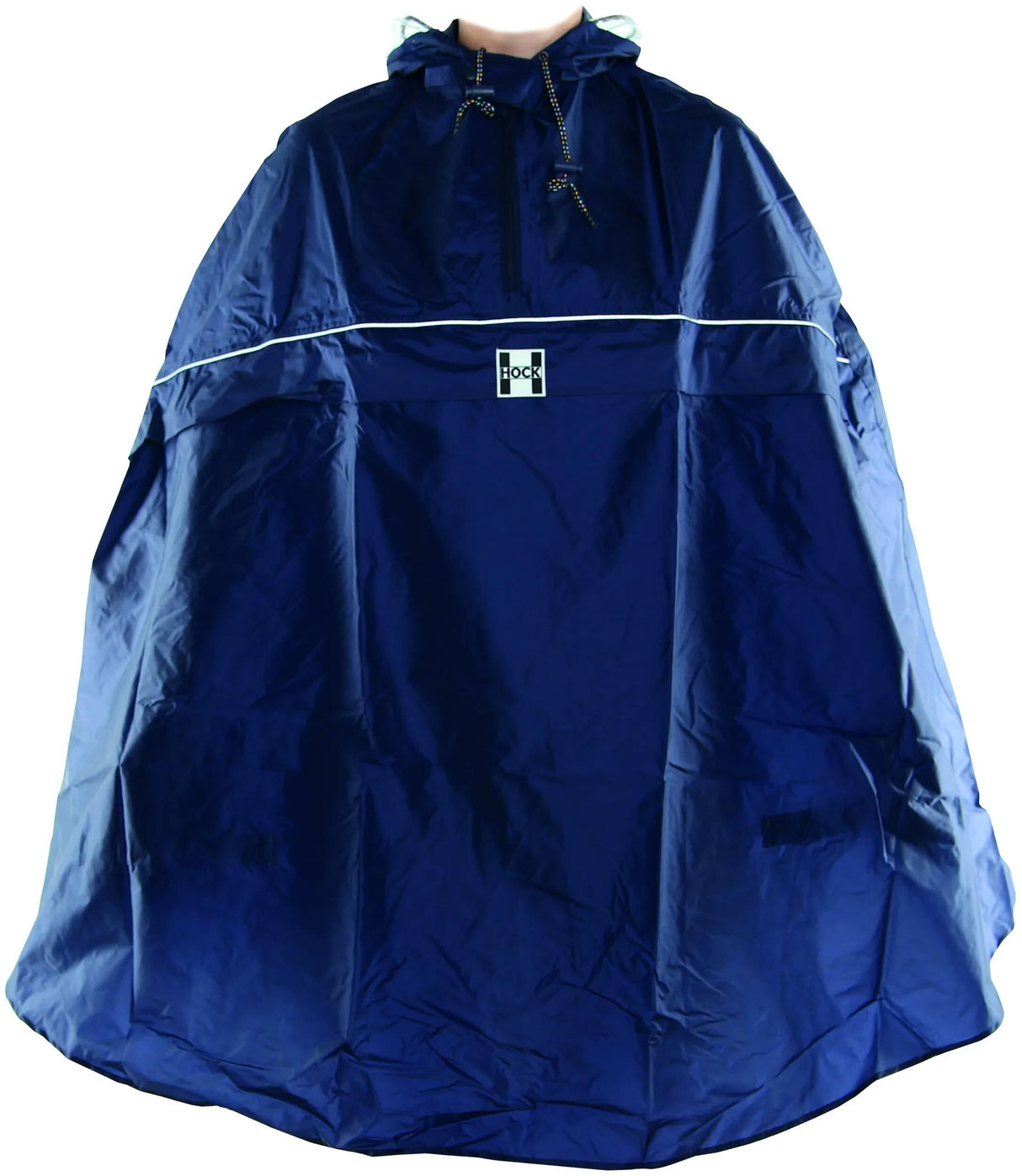 Hock Regencape Regenstoppponcho Regenstopp Größe XL uni marine
