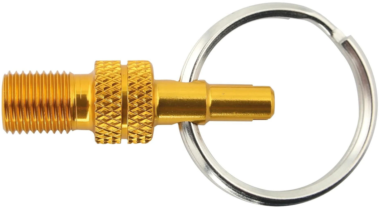 Durch, Schulz Ventiladapter Mini -Werkzeug Alu, Gold