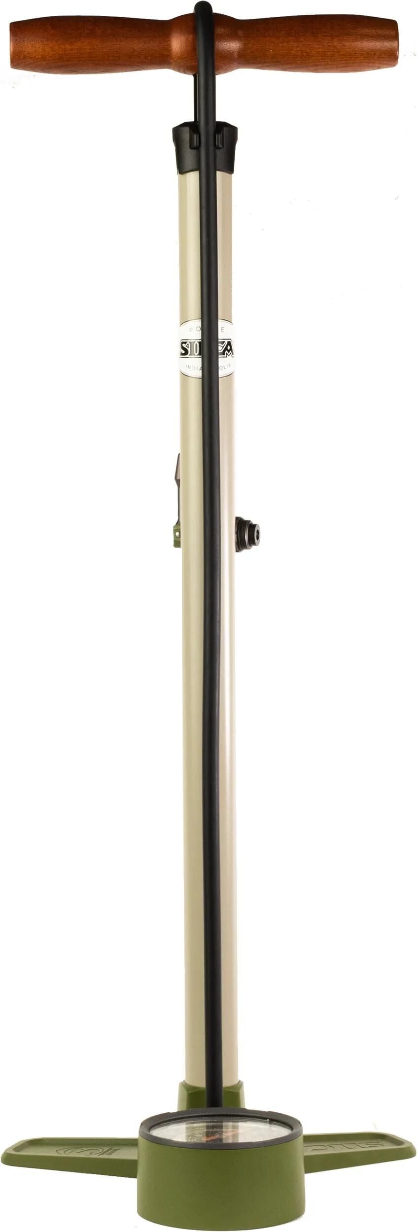 Silca Hochdruckpumpe Terra Standbodenpumpe Terra Grün Braun