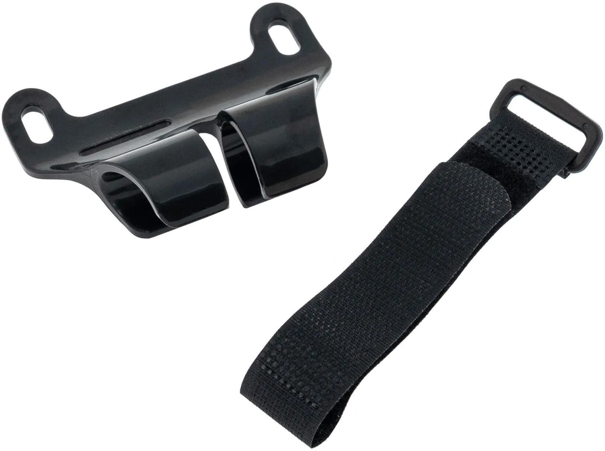 Contec Mini-Fußpumpe mit Luftunterstützung G-Force CT Ministandpumpe Luftunterstützung G-Force Pro Schwarz