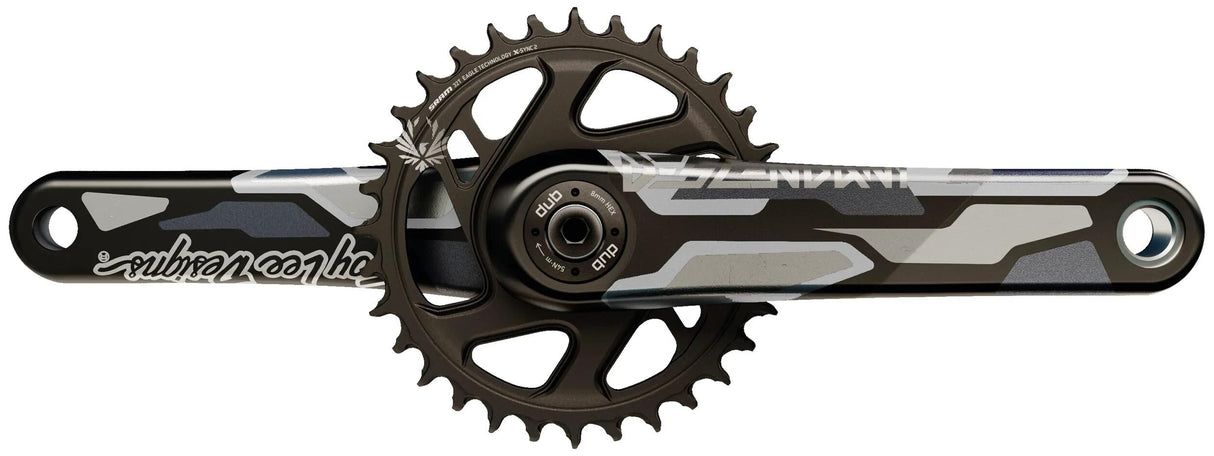 Truvativ Kurbelgarnitur Nachkomme Troy Lee Design Eagle dh Kurbelgarnitur truv.desc.troy lee de.eagle dh dub73 32t