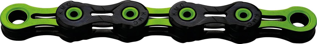 KMC DLC 10 116 Green -Black -Fahrradkette