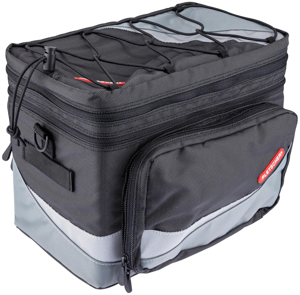 Pletscher Gepäckträgertasche Basilea Kofferraumtasche Basilea inkl. Adapter