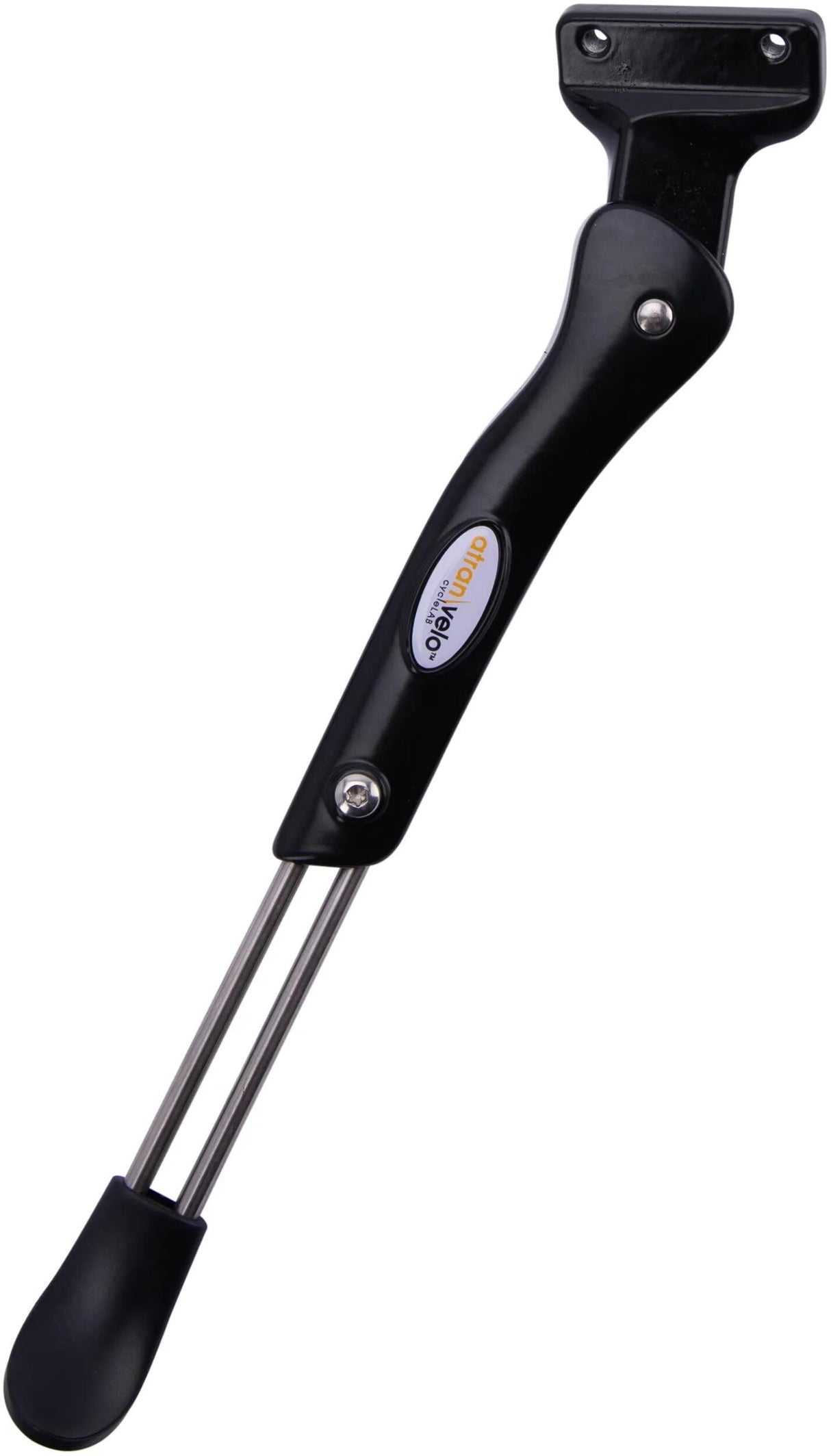Atranvelo Hinterradgabel Standard Stylo HV Stylo Heckstoßstangen HV 24-28 Aluminium, schwarz