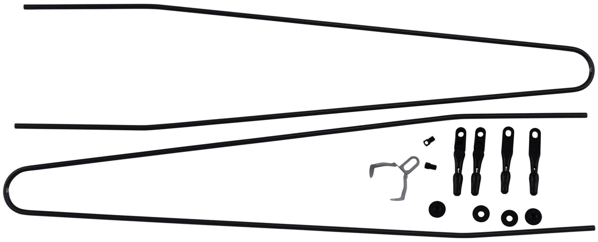 Contec Kotflügelstreben Montageset Splash Protect DLX CT Strut Set f. Spritzschutz 35mm 28 schwarz
