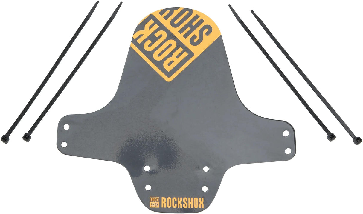 RockShox Schmutzfänger, Vorderrad-Kotflügel Clip-On-Kotflügel RS schwarz orange