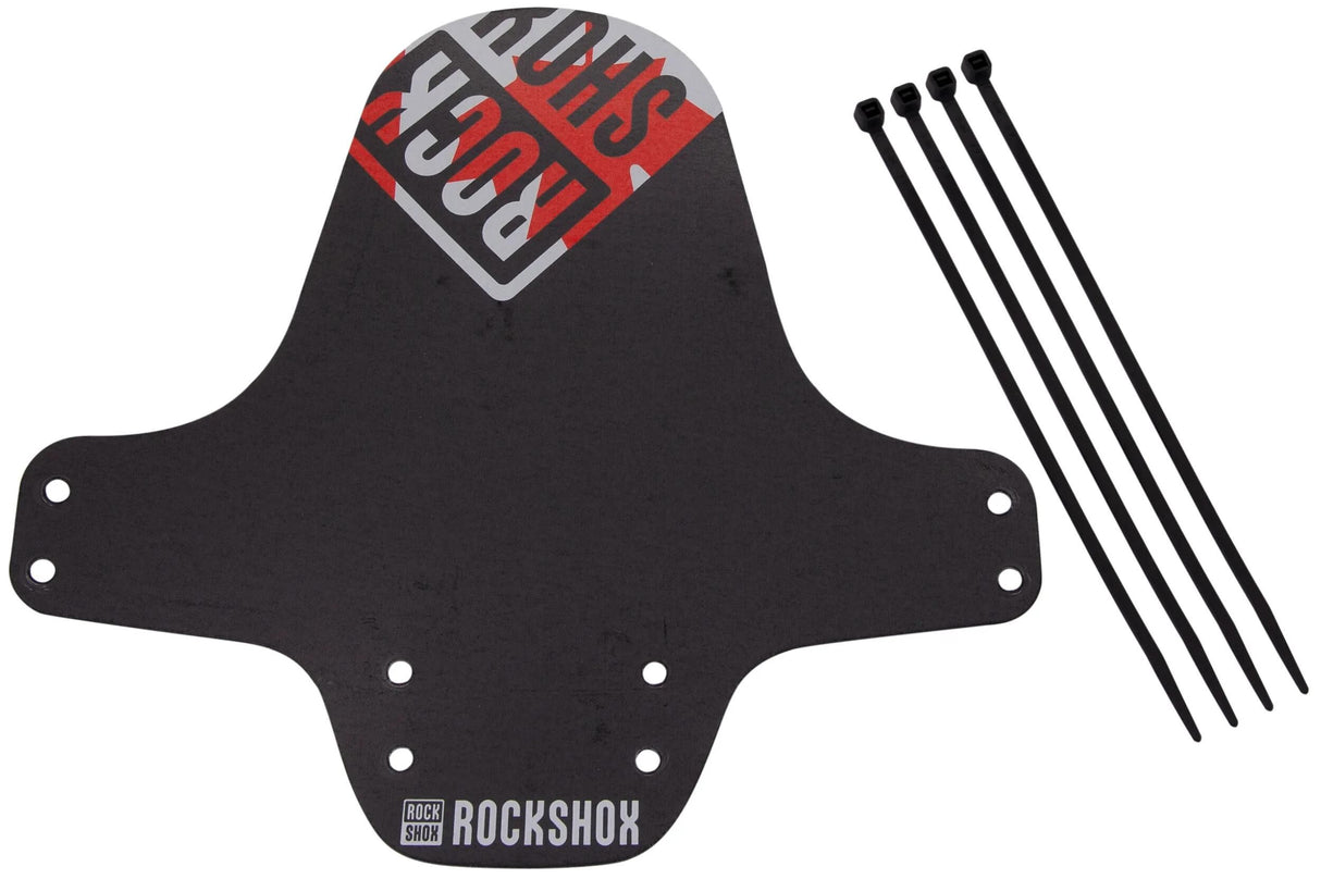 RockShox Schmutzfänger, Vorderrad-Kotflügel, Clip-on-Kotflügel RS, schwarze Kanada-Flagge