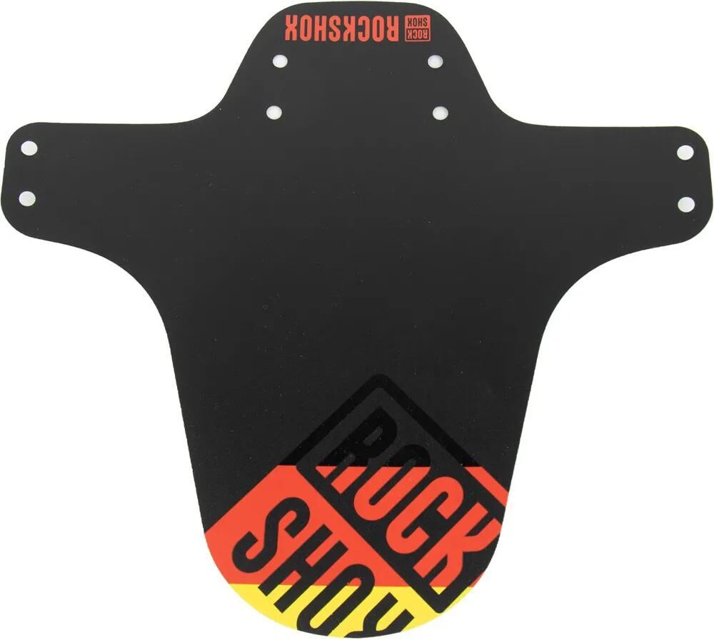 RockShox Schmutzfänger, Vorderrad-Kotflügel, Clip-on-Kotflügel RS, schwarz, Deutschland-Flagge