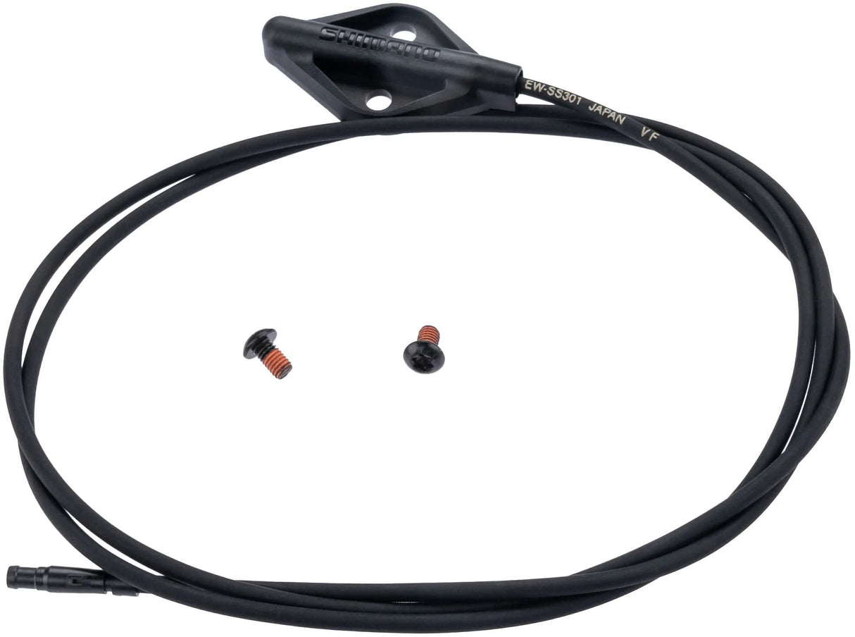 Schritte für Shimano-Geschwindigkeitssensoreinheit EW-SS301 Unterlegscheibe für Geschwindigkeitssensoreinheit. Schritte 760mm Kabel