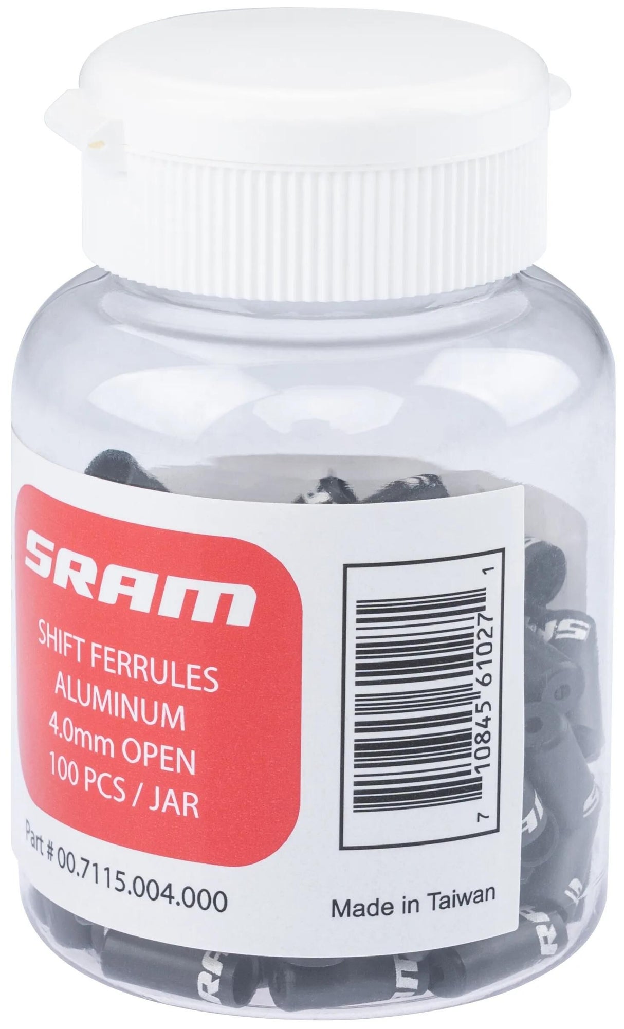 Sram Kabelhut Kabinenabdeckung 4mm Alu 100Stk b