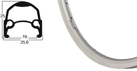 Ryde Felge Andra 10 Felgen Andra 10 19-622 36l Si
