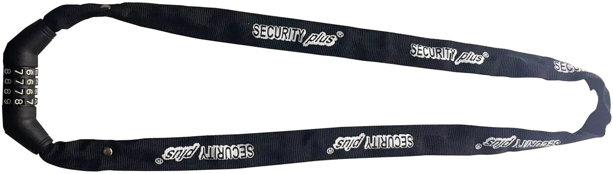 Security Plus Zahlenkettenschloss ZKS 120 Kombikettenschloss Sec.Plus ZKS 120 Schwarz