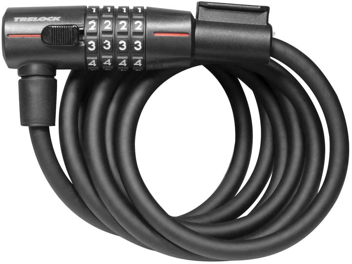 Trelock SK 210 C180 10 - Flexible Kabelschloss, 180 cm, schwarz