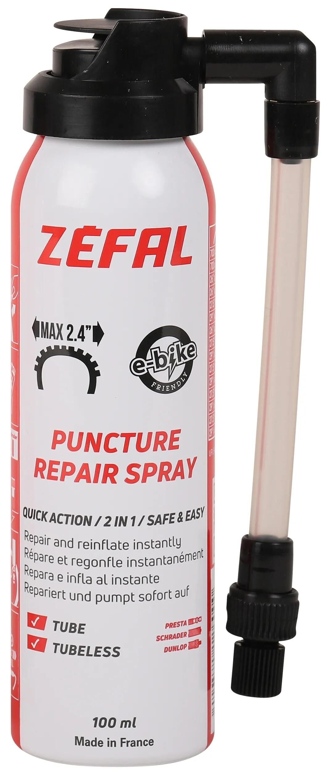 Zéfal Reparaturspray aufblasen 100ml