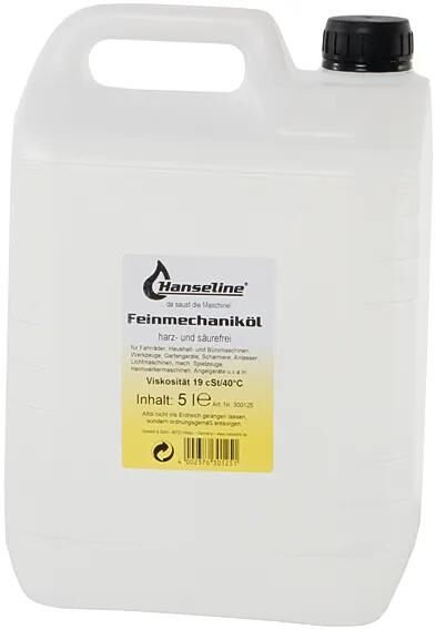 Hanseline Feinmechanikeröl Mechaniköl 5l