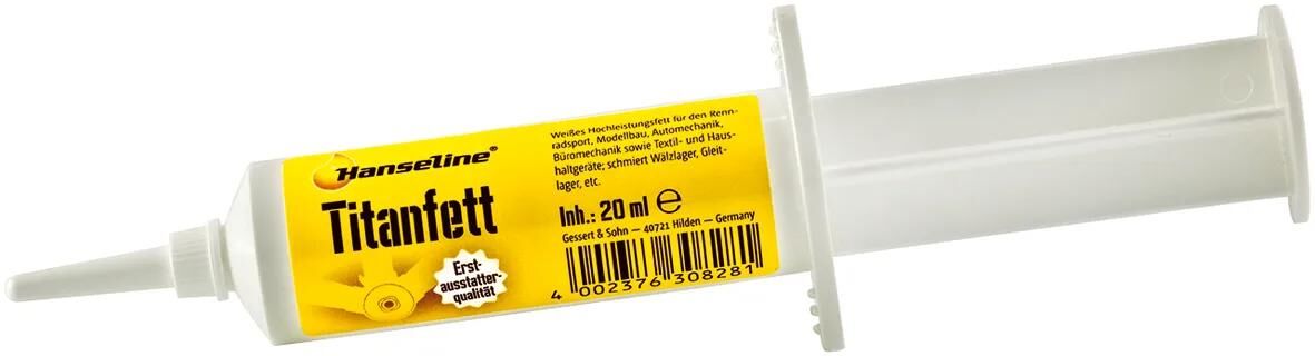 Hanseline Hochleistungsfett Titanfett Fett Haneline Titanfett 20ml