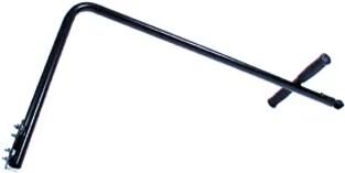 Roland Fahrradanhänger Big Boy 455, Schwarz, Stahl, Trekbet, 320 mm