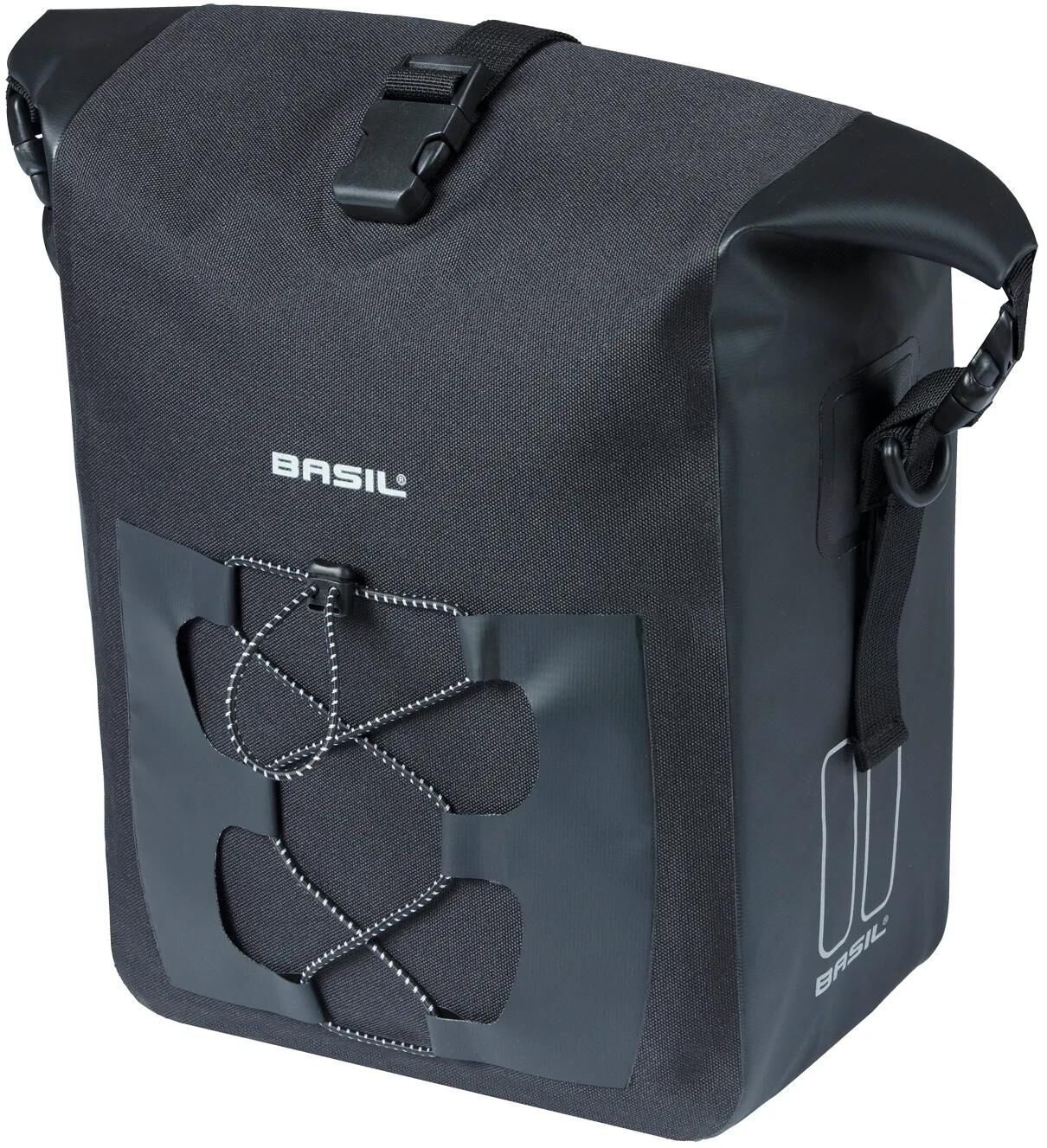 Basil Bag Navigator M Single | Zielbolzen | schwarz 14l
