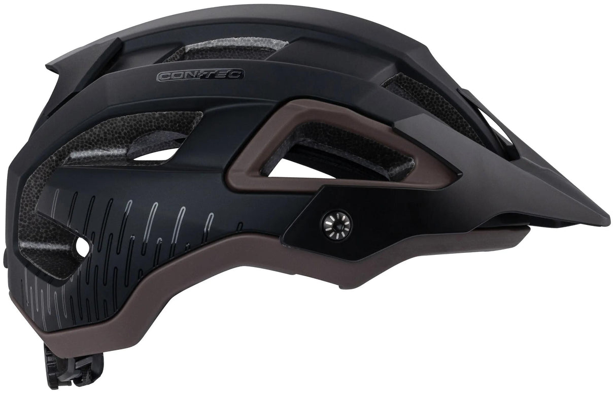 Contec Katla Helm CT Helme Katla Gr. l mattschwarzbraun
