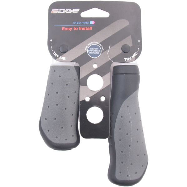 Ergo City Handles - 135 + 92 mm - Schwarz -Grauen