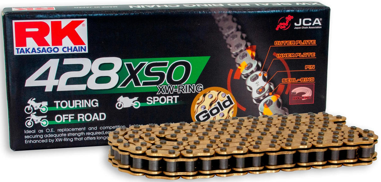 Rk Ketten 428 XSO 138 K Gold Gold offen